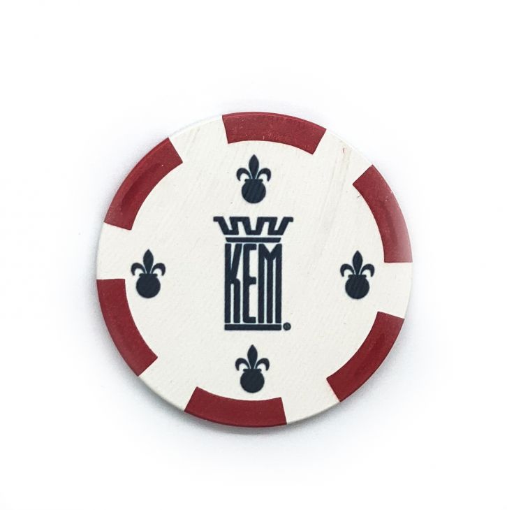 Kem Crown Poker Chip - Red main image